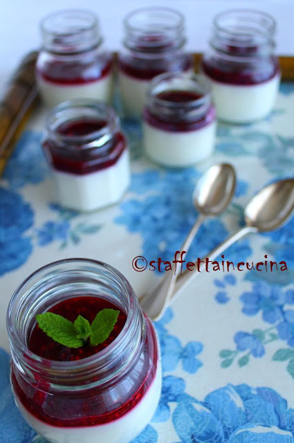 panna cotta alla menta