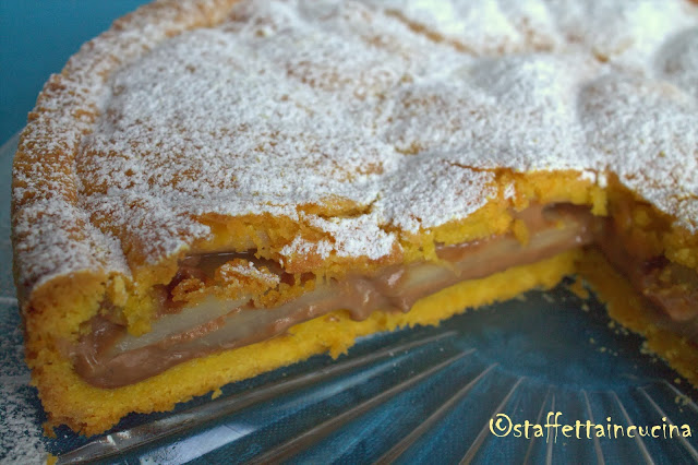 crostata cioccolato e pere