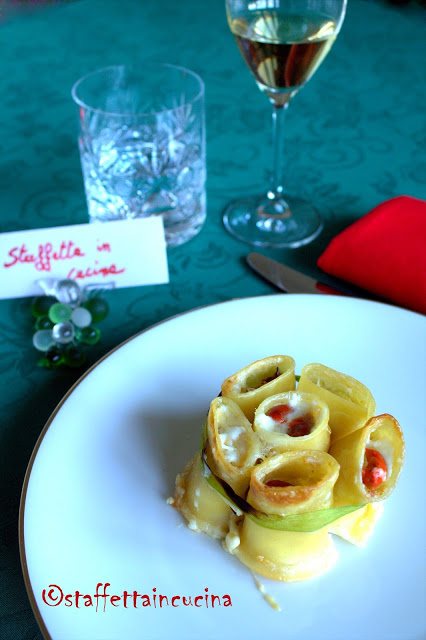 paccheri con capesante e burrata