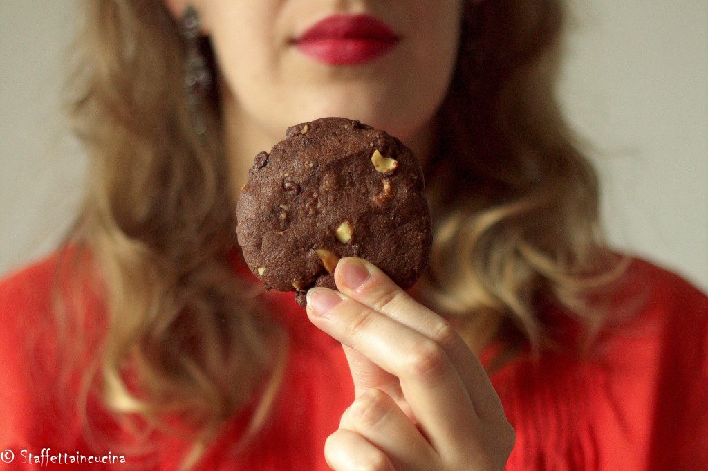 cookies al doppio cioccolato 