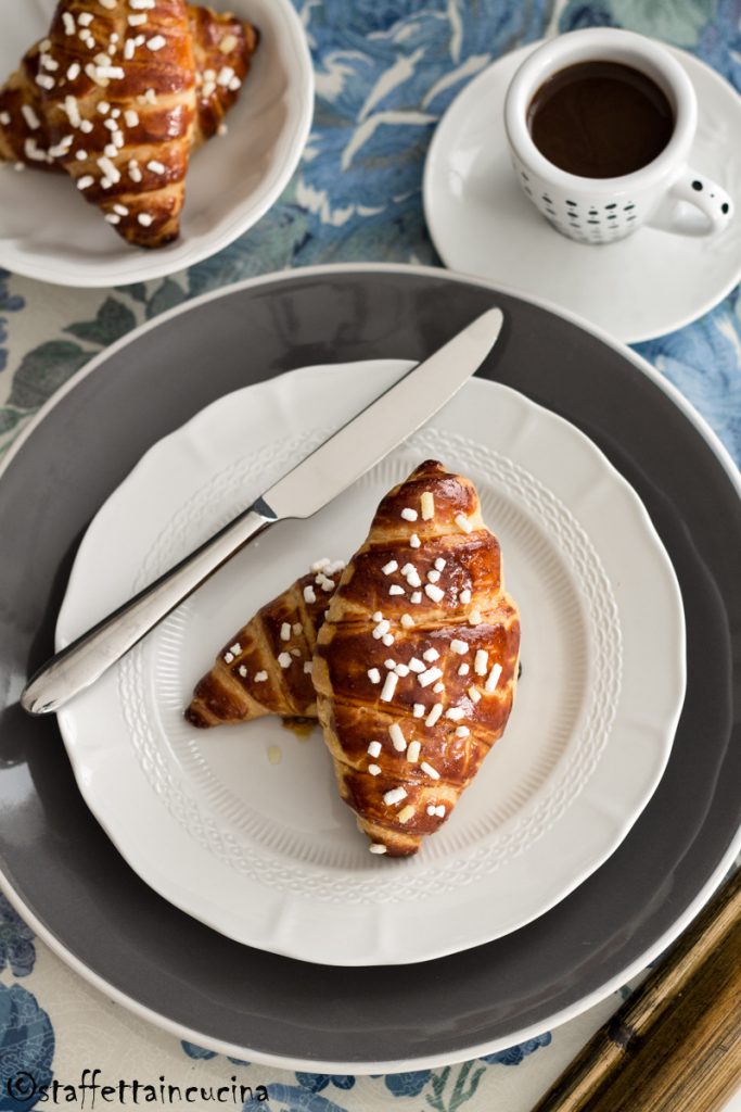 croissant con sfoglia veloce