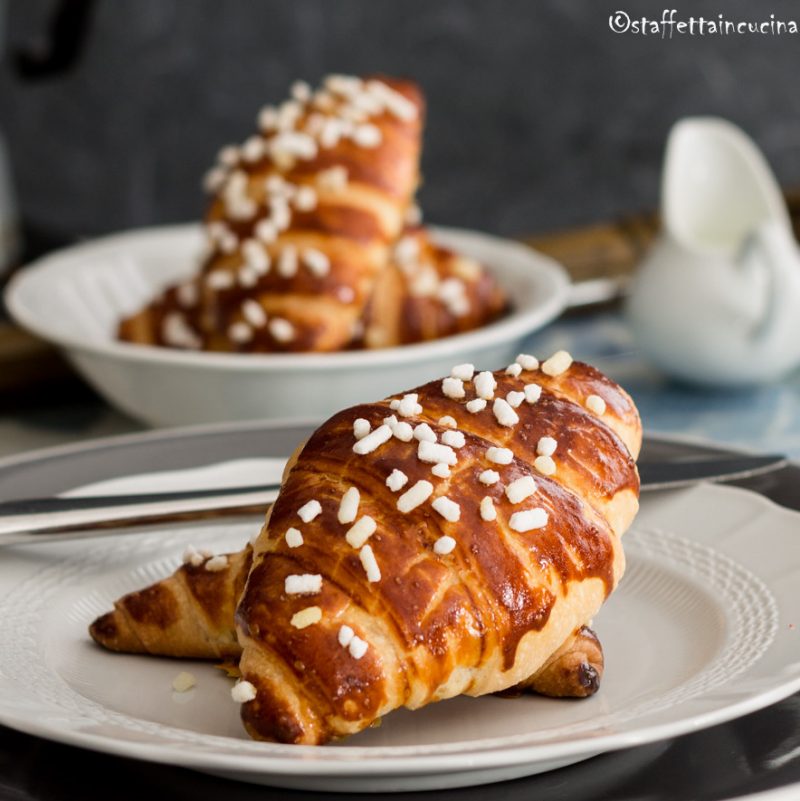 croissant con sfoglia veloce