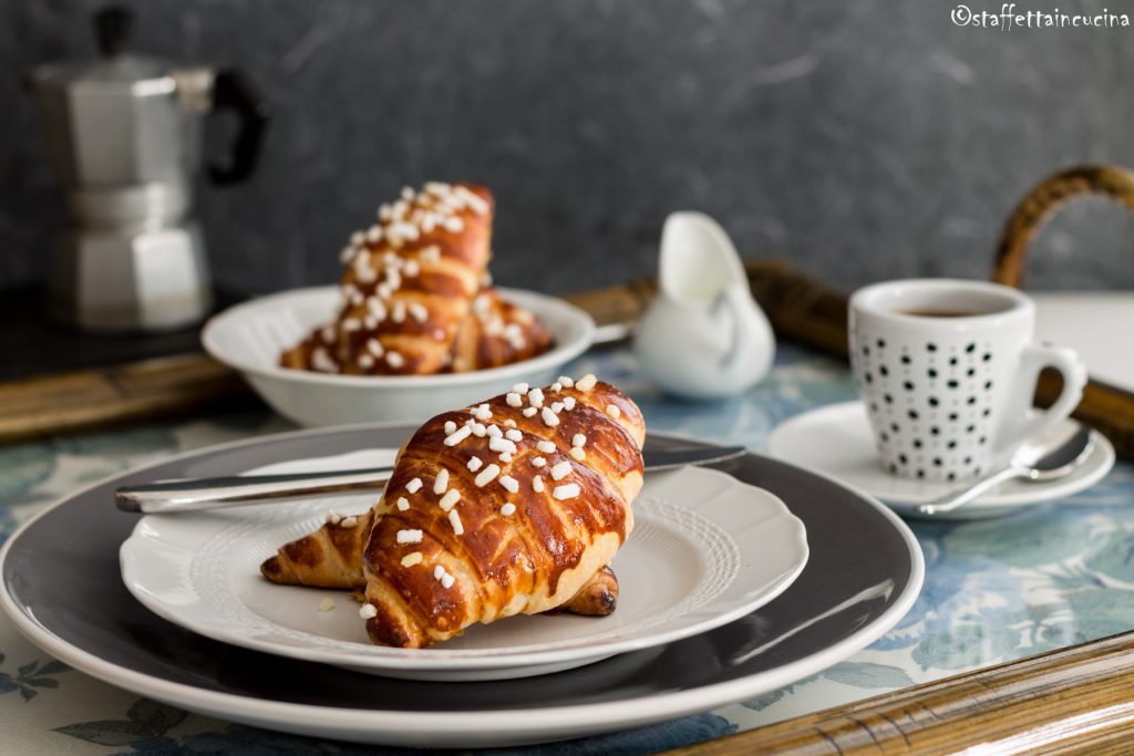 croissant con sfoglia veloce