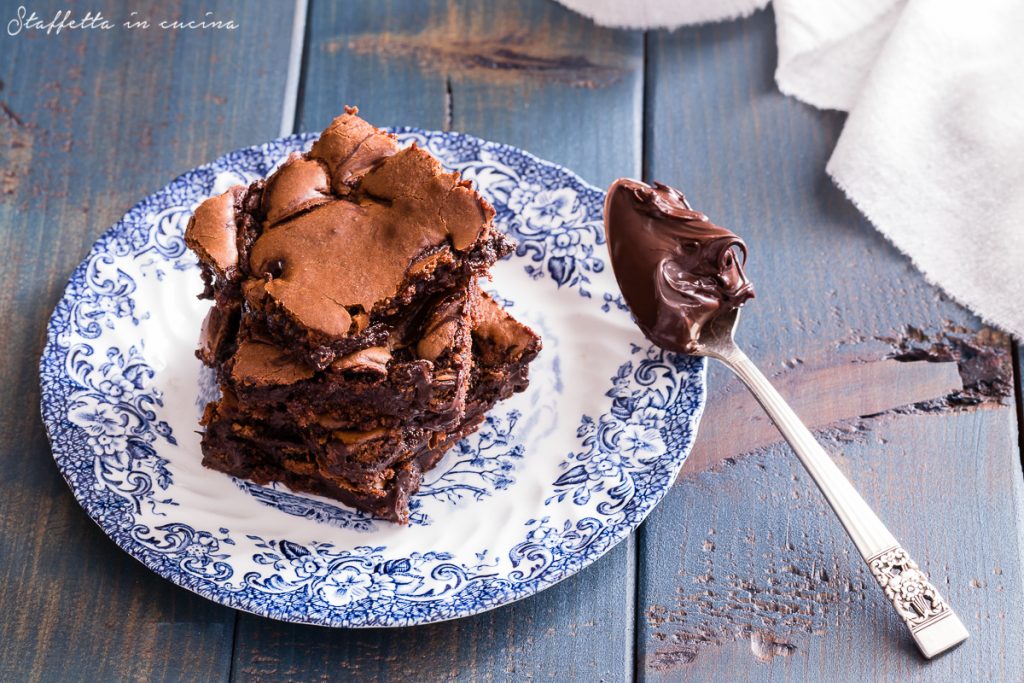 brownies al doppio cioccolato