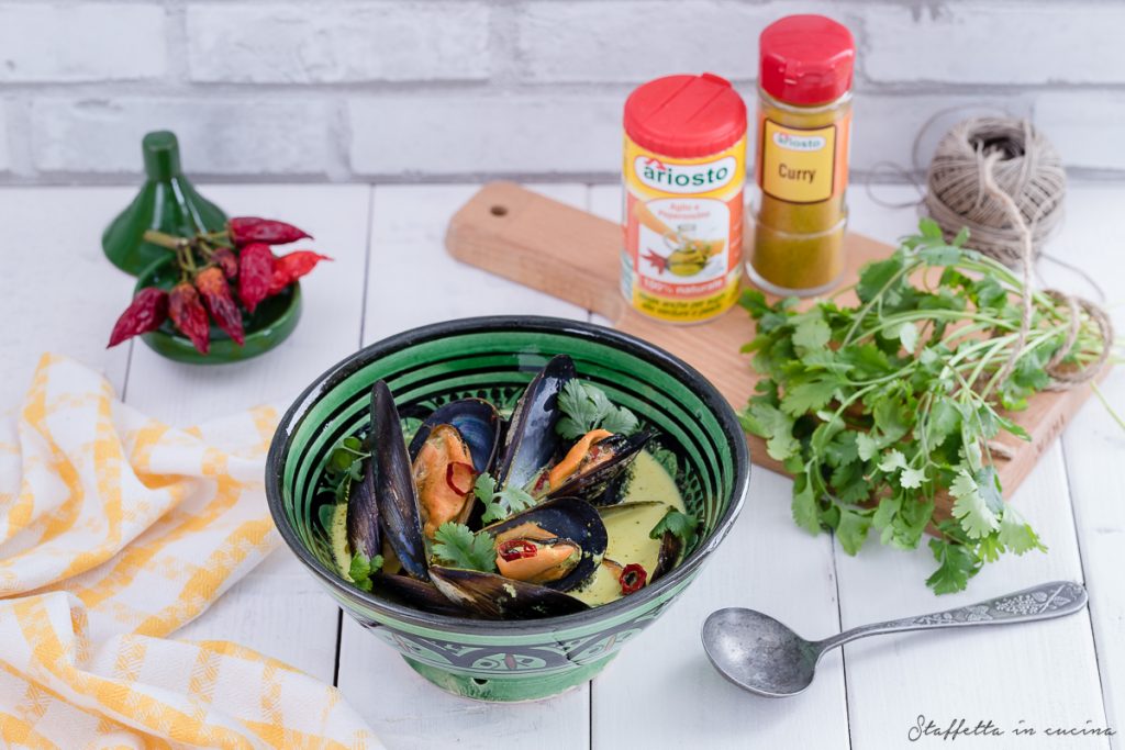 zuppa di cozze al curry