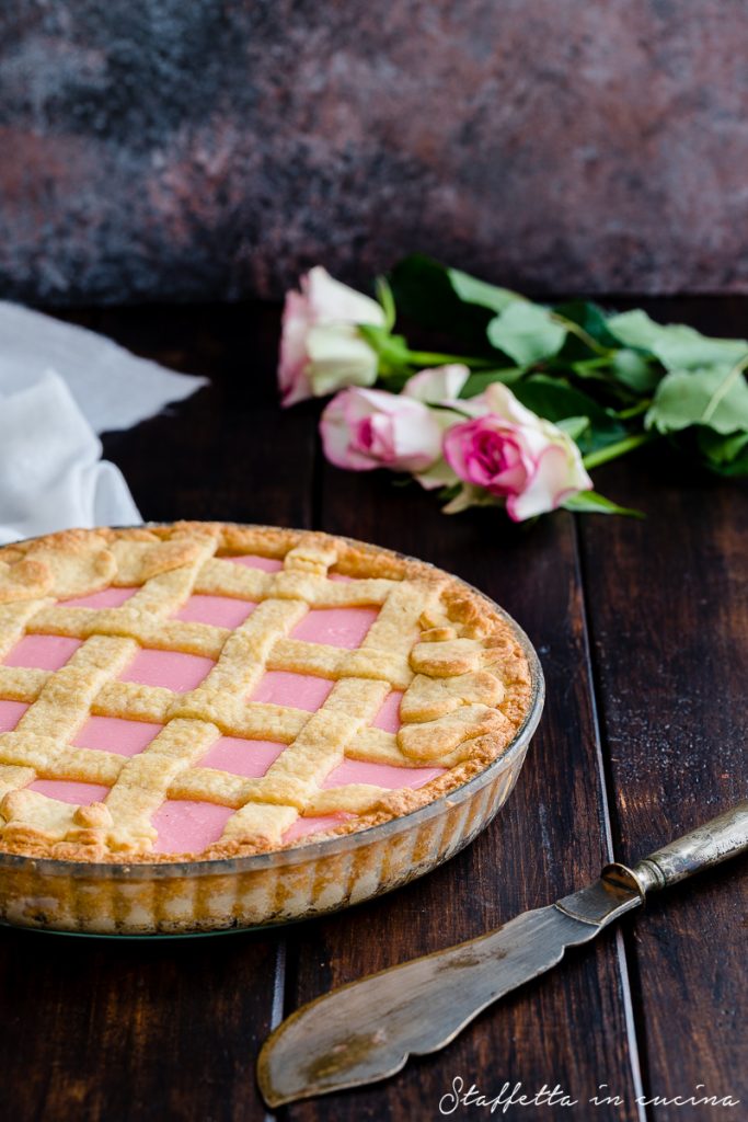 crostata di ricotta all'alchermes