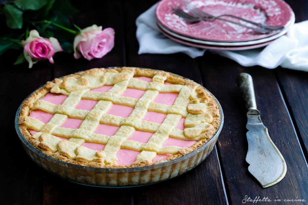 crostata di ricotta all'alchermes