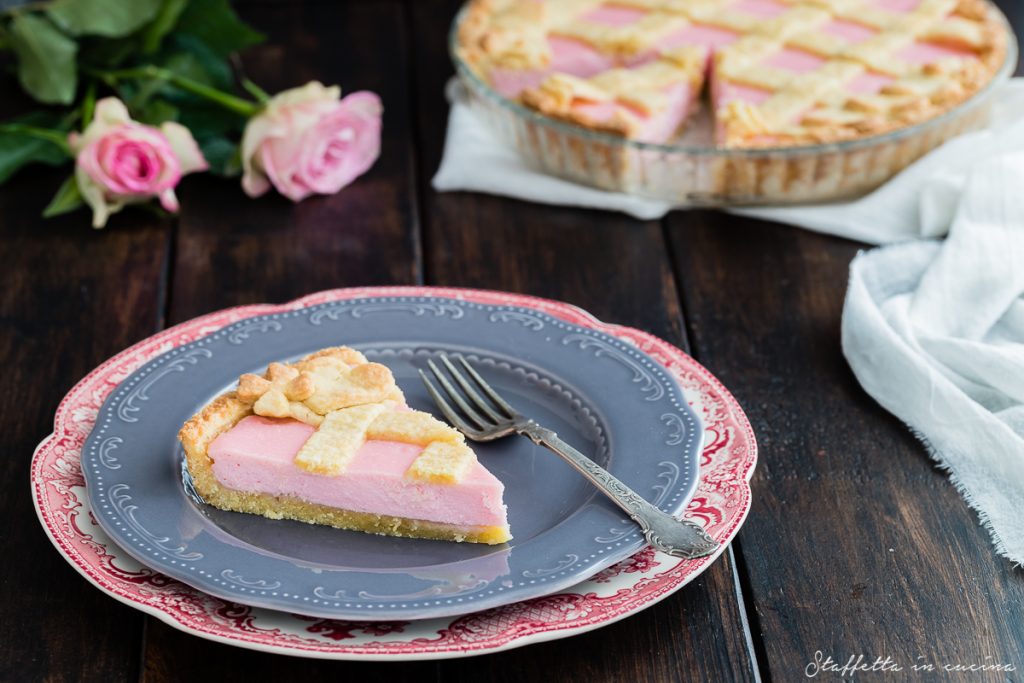 crostata di ricotta all'alchermes