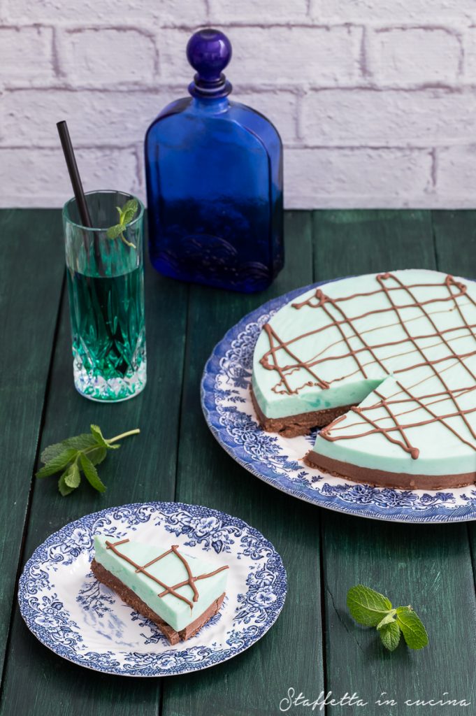 cheesecake ciocco-menta