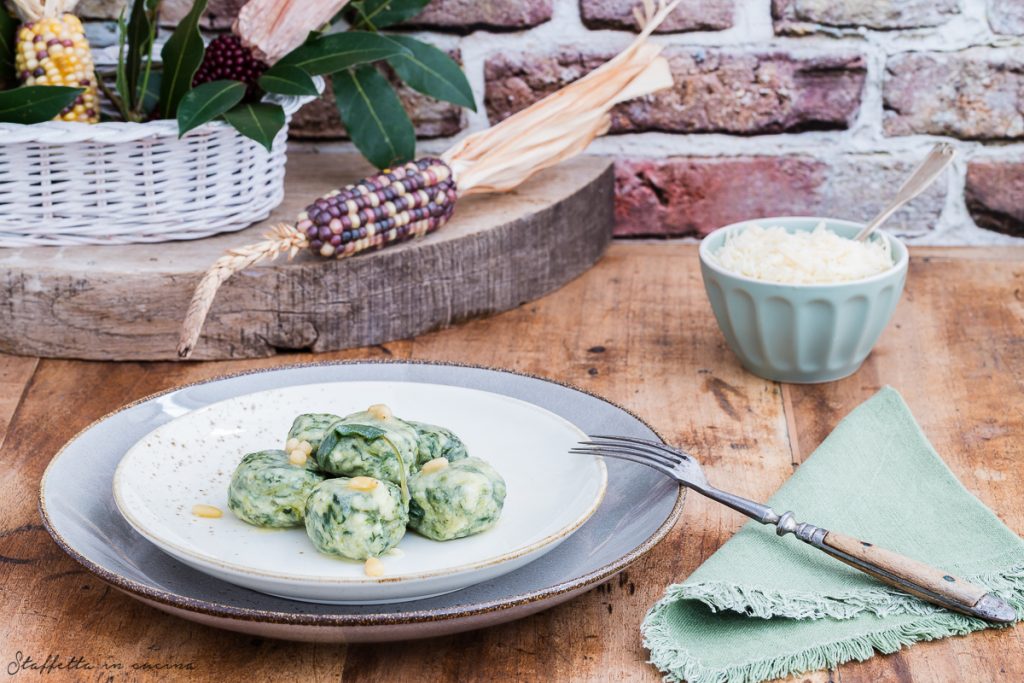 gnocchi di ricotta e sclopit