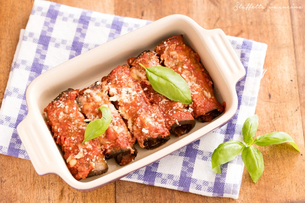 involtini di melanzane fritte